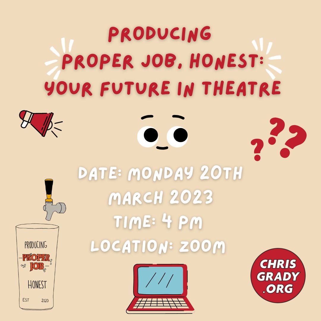 🗓️ Another month, another PPJH! 

👀 This time we are focusing on the future and looking forward, particularly those starting out in the industry … 

🔗 Link to book a space: tickettailor.com/events/chrisgr…