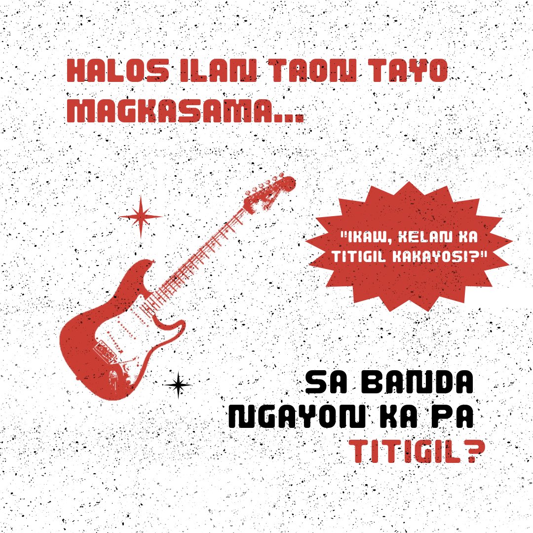 kailangan kita, halika na nga, medisina.
a #hyunho mini au. 🎸