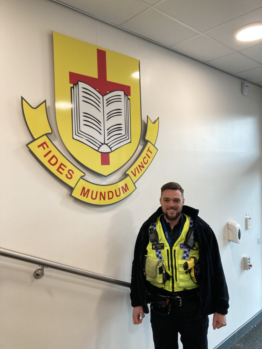 PC Bright came in today to talk to Year 10 for <a href="/CareersWeek/">National Careers Week</a> He spoke of the importance of working hard, and sometimes making sacrifices to work towards your end goal. His words were well received amongst the audience. <a href="/StBedes_Academy/">St Bede's Catholic Academy Scunthorpe</a>