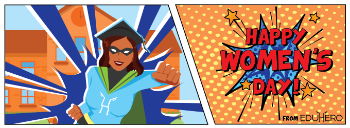Happy International Women's Day! Today we celebrate the achievements and contributions of women around the world. At Eduhero, we are proud to introduce our latest addition to the team – Eduwoman. Eduwoman is a symbol of empowerment and education for girls and women everywhere!