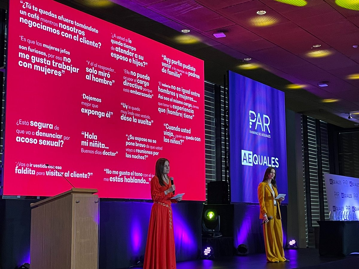 miaperdomoz's tweet photo. Gracias infinitas a la @camaracomerbog y a mis amigas @cnietocaceres y @anafergusson por todo el power que han traído al empresariado en equidad de género y al #RankingPAR #DiaInternacionaDeLaMujer https://t.co/z3gBkzUeDf