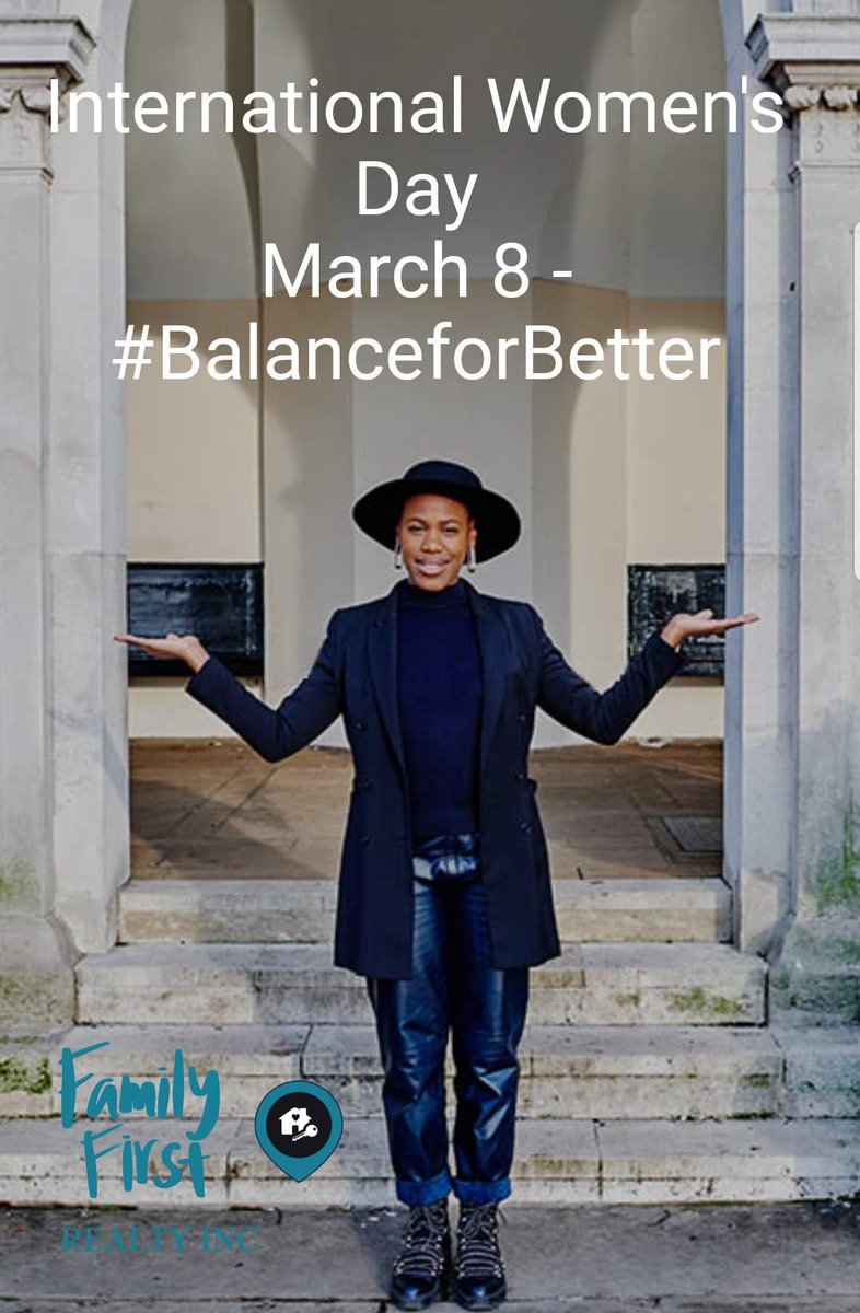 Happy International Women's Day! 
#InternationalWomensDay 
#balanceforbetter