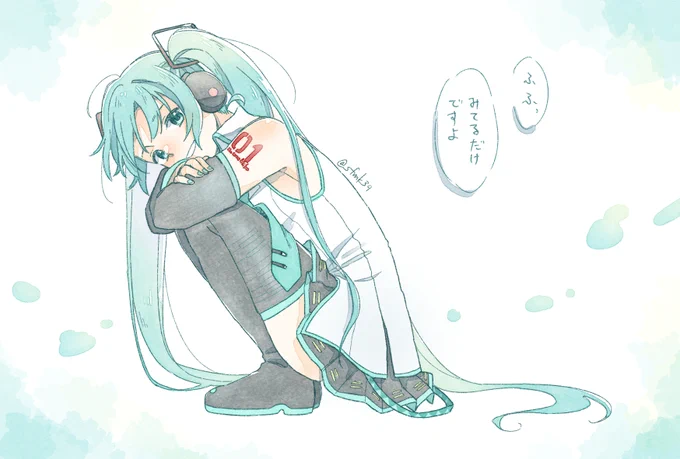 #ミクの日 #ミクの日2023
39!!! LOVE!!! これは再掲絵!!! 