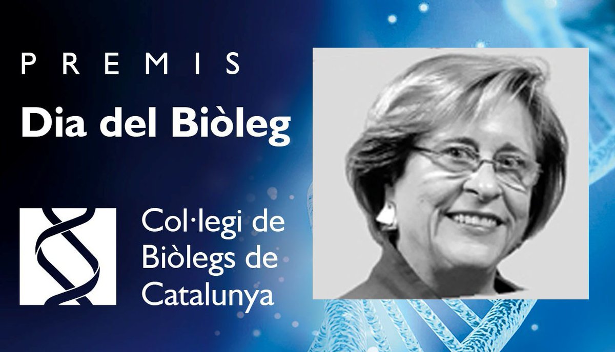 GeneticsUB's tweet photo. 🎖️La Dra. Roser González de la secció de @GeneticsUB ha estat nomenada "Col·legiada d'Honor" pel Col·legi de Biòlegs de Catalunya en la darrera edició del "Dia del Biòleg", en reconeixement a la seva trajectòria de gran vàlua professional. Enhorabona Roser!! 👏👏 https://t.co/cP9jhSG6uQ