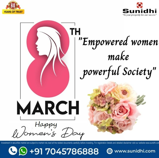 Sunidhi_finance's tweet photo. Let's continue to fight for equality, respect, and justice for all women around the world. #womensday2023 #happywomensday #women #wednesday #topicalpost #womensdayspecial #picoftheday #womens #girlpower #8thmarch #sunidhisecuritiesmumbai #mumbai #sunidhisecurities https://t.co/z0QqT3tQYq