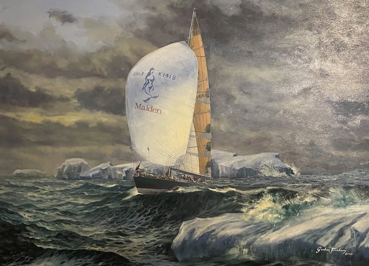 In celebration of International Women’s Day we are celebrating Tracy Edwards who led the first all-female crew in the Whitbread Round the World Yacht Race in 1989! #internationalwomensday 💙⚓️