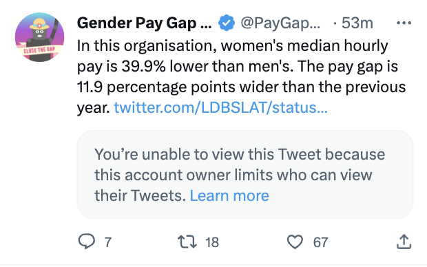 Molly White tweet media