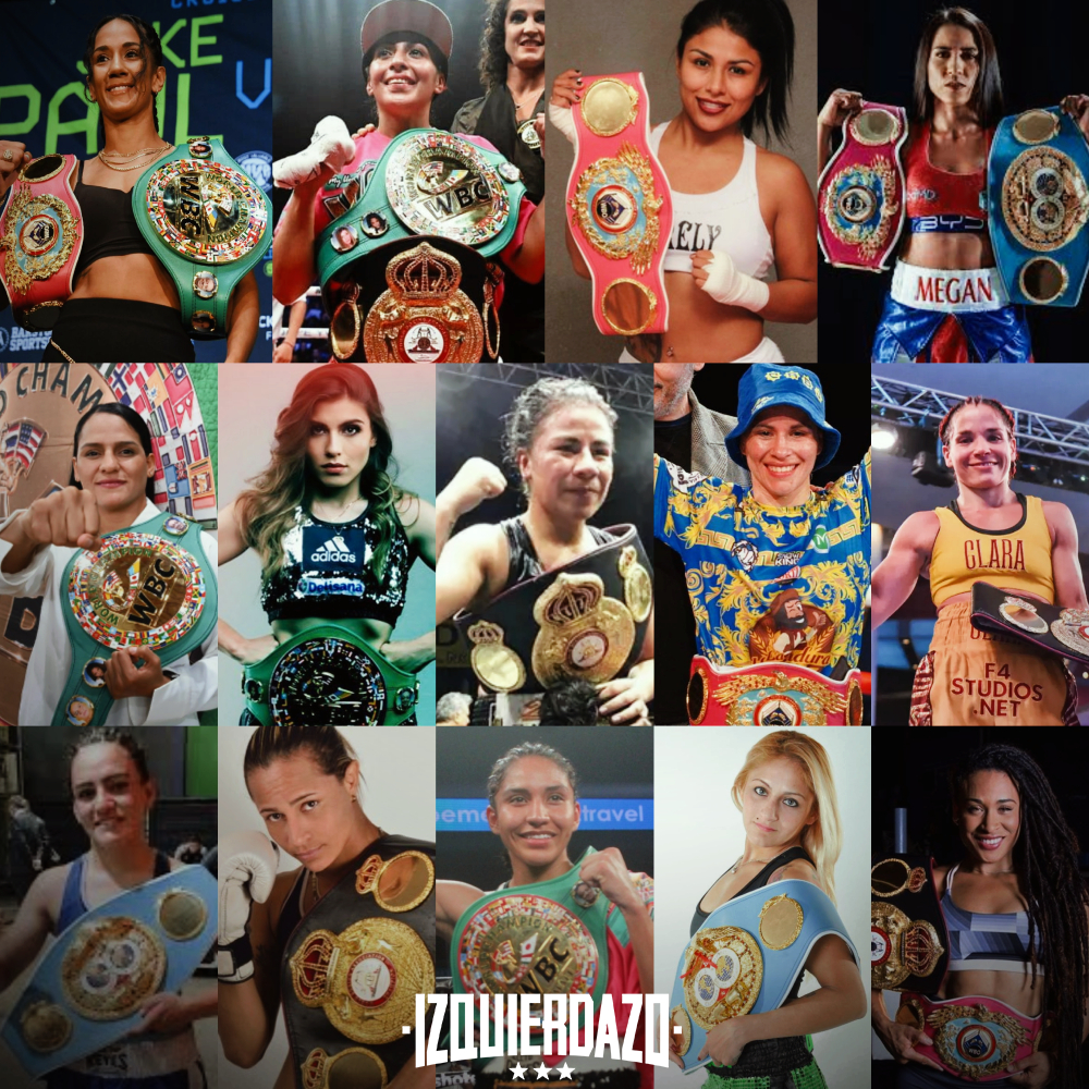 DiabloProductor's tweet photo. 🔝🔝🔝🔝

Las Campeonas que ponen en alto el nombre de Latinoamérica en el boxeo.

De México, Argentina, Venezuela, Puerto Rico y Costa Rica a la cima del mundo. 

#8M https://t.co/vId9dkOhFK