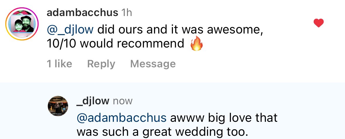 I love getting these comments 

#WEDDINGDJ #DJ #Wedding #JustEngaged