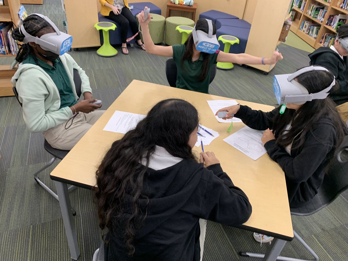 It’s a great day to be a @SCCPSS Hesse Grizzly! We’re exploring the @GPBEducation #CivilRightsMovement virtual learning journey today! #VR #VRinEdu