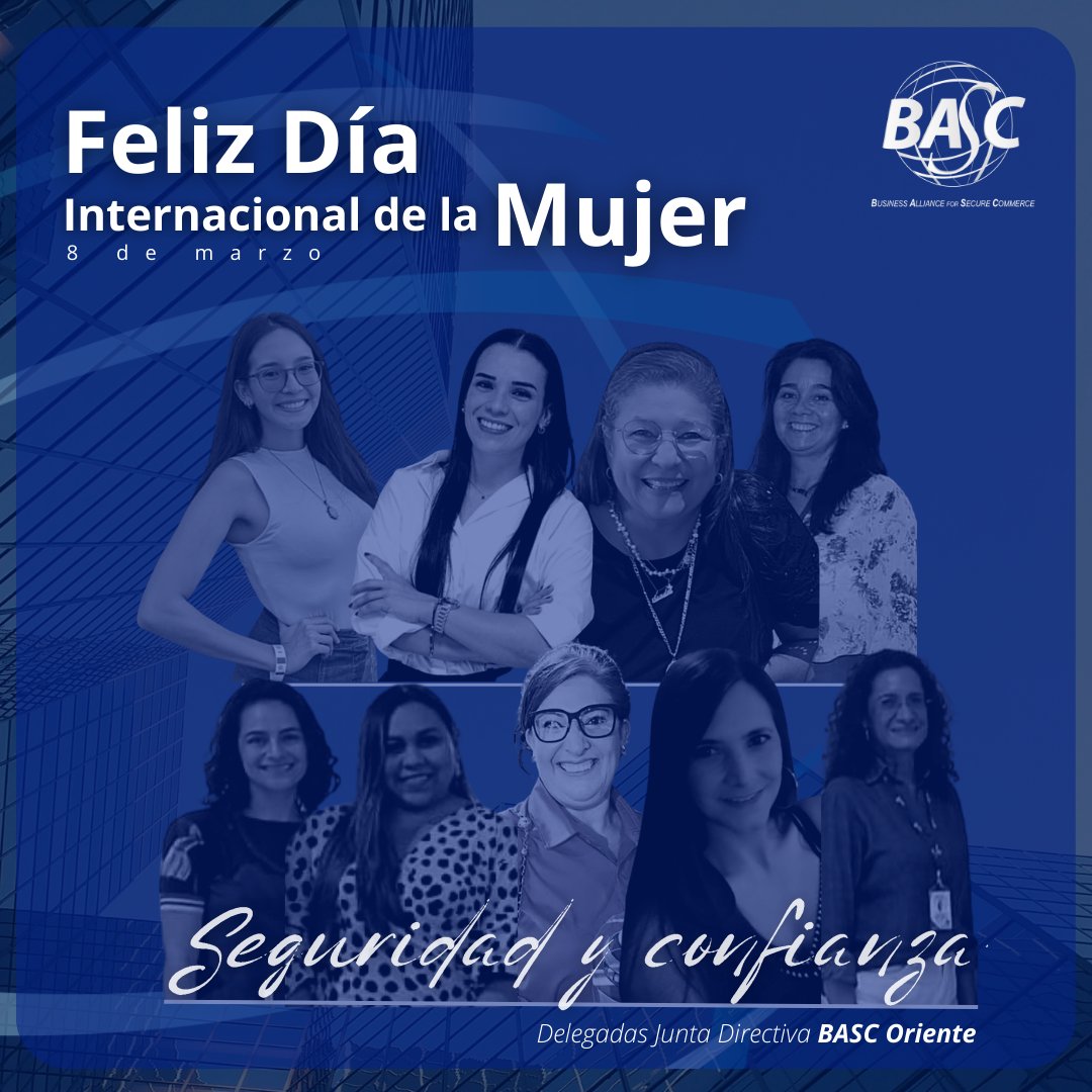 Rendimos homenaje a todas las mujeres que desde su liderazgo, contribuyen a la seguridad y la confianza en nuestra organización y en la región oriente.

Felicidades mujeres 🌹

#SomosBASC
#SomosSeguridad
#SomosConfianza