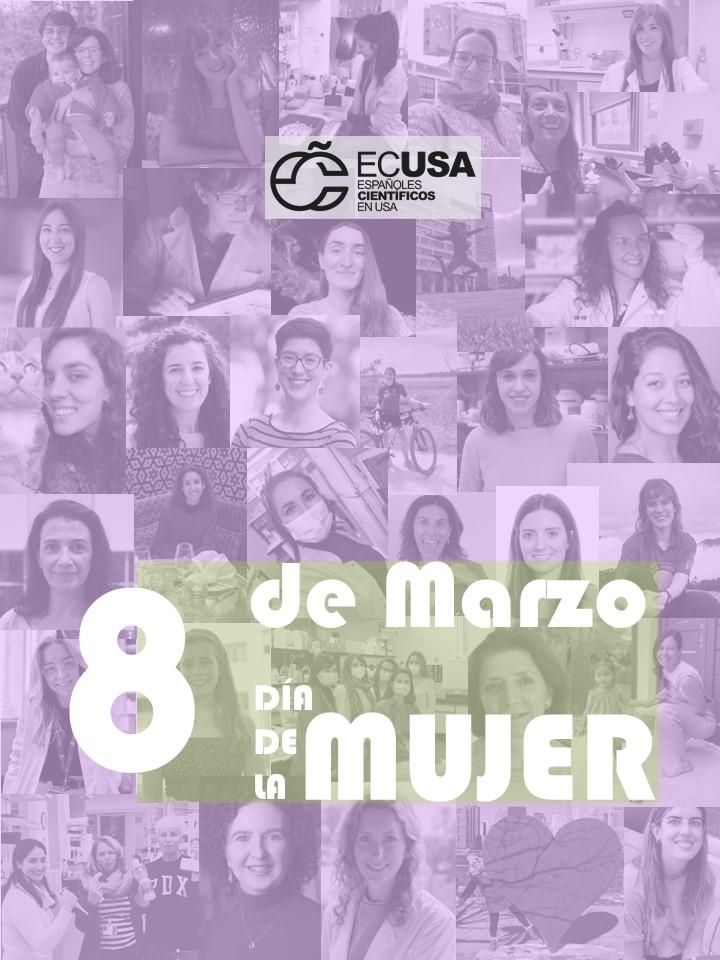 'Feliz día compañeras! #ECUSA os celebra hoy, y todos los días. #8deMarzo #WomenInScience #MECUSA #EllasSonCiencia