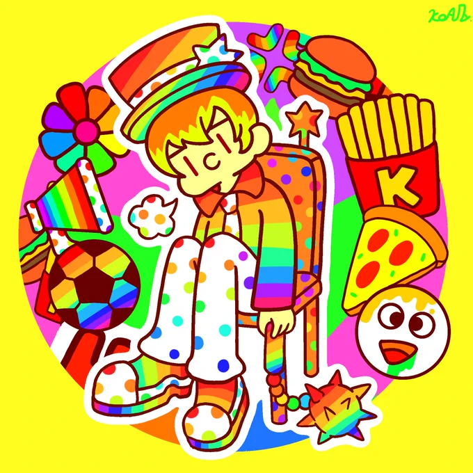 今日でイラストの専門学校を卒業して一年がたちました2023年の現在のコアラは博多駅付近でデザイナー(くつしたデザイナー、イラストレーター)、副業イラストレーター、アイドル衣装デザイナーをしてる～卒業後二年目もコツコツ頑張りたい  