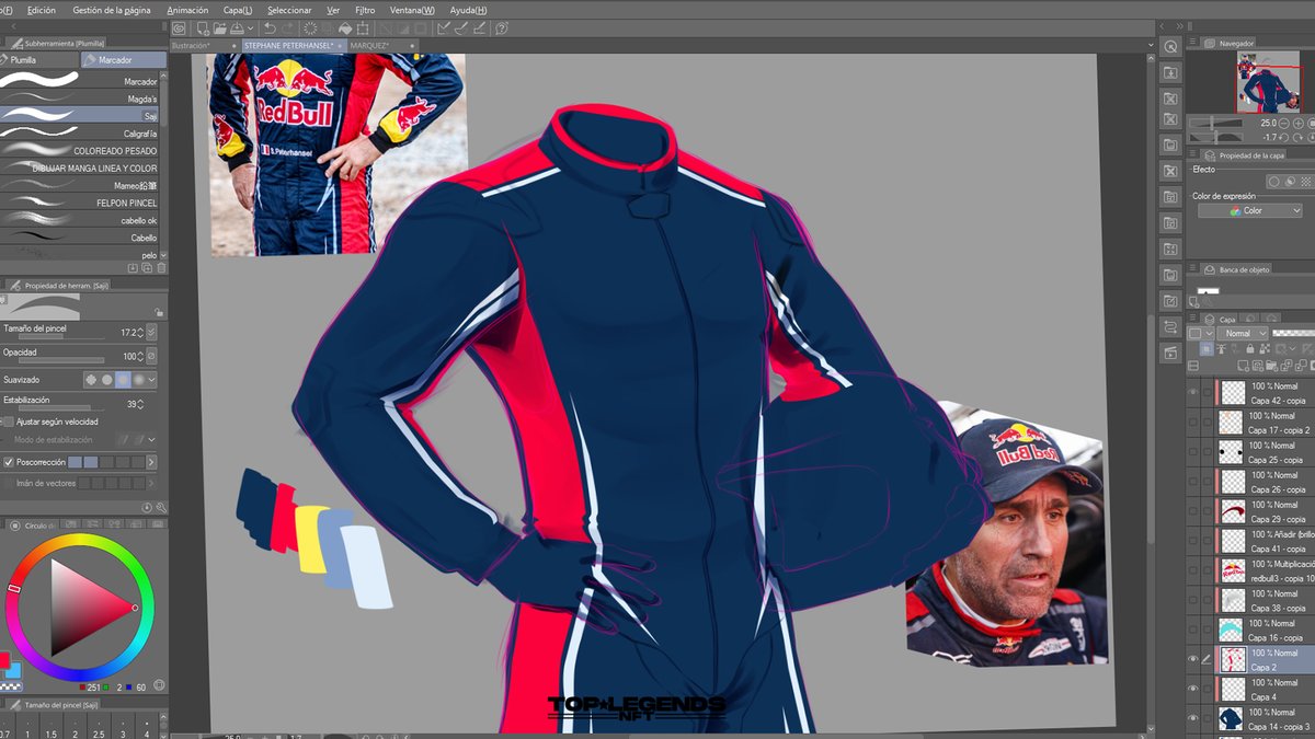 El piloto más laureado en la historia del Rally Dakar, por sus catorce triunfos. Gracias a esto, es apodado "Monsieur Dakar"
#NFT #NFTProject #NFTCommmunity #nftart