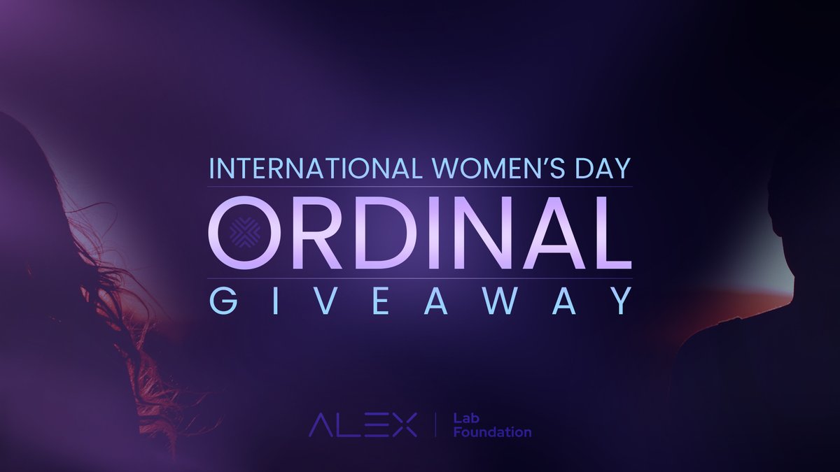 ALEXLabBTC's tweet image. #IWD2023 Ordinal Giveaway 🎉 

To celebrate ALEX has partnered with a Senegalese artist to inscribe a 10/10 #Ordinal collection to be given away to our community

For details and to enter the drawing:
▶️ Complete blocksurvey.io/survey/t/2e911…

Distribution on March 15
@hirowallet…