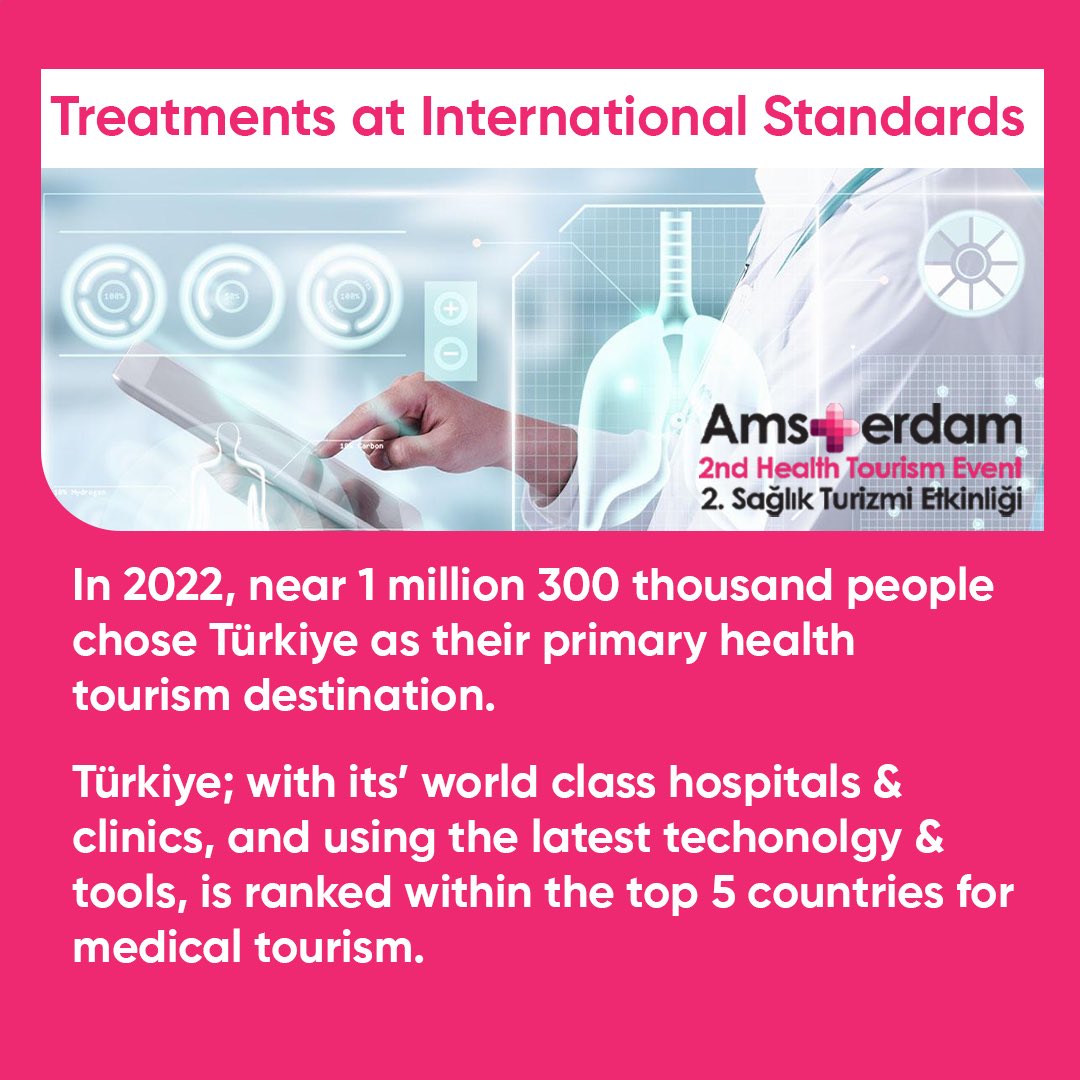 Amsterdam Sağlık Turizmi Etkinliği tweet media