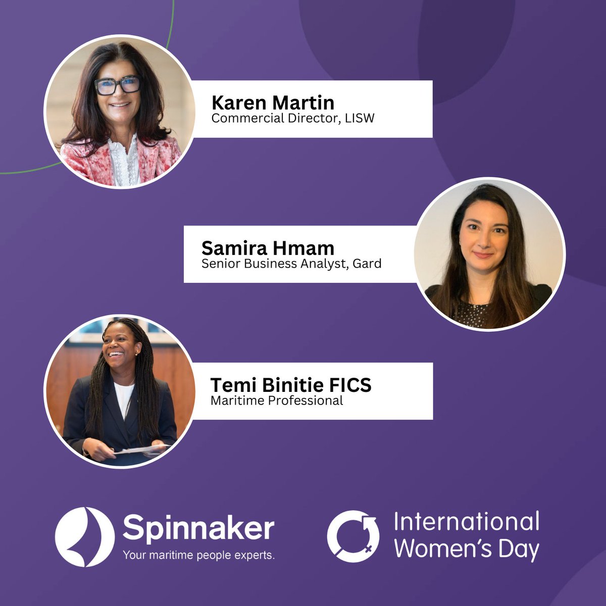 spinnakerglobal's tweet photo. Happy #InternationalWomensDay
A day of celebration &amp; recognition of the achievements &amp; positive actions of women across the globe.
There are so many fantastic &amp; influential women in Maritime and we are profiling some of those over the entire week.
https://t.co/82r2EzjtBW https://t.co/dm03o3yQJL