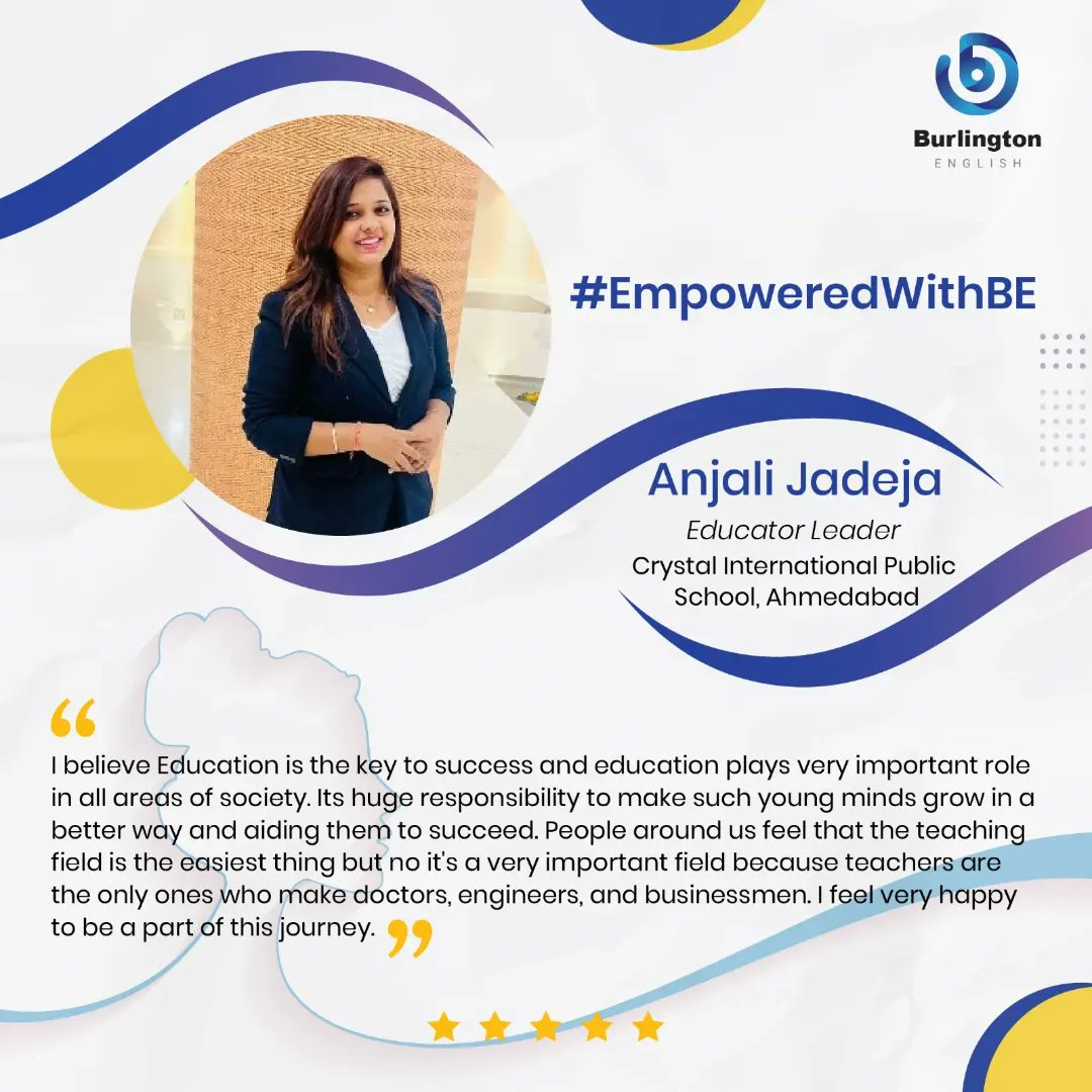 Burlington English tweet media