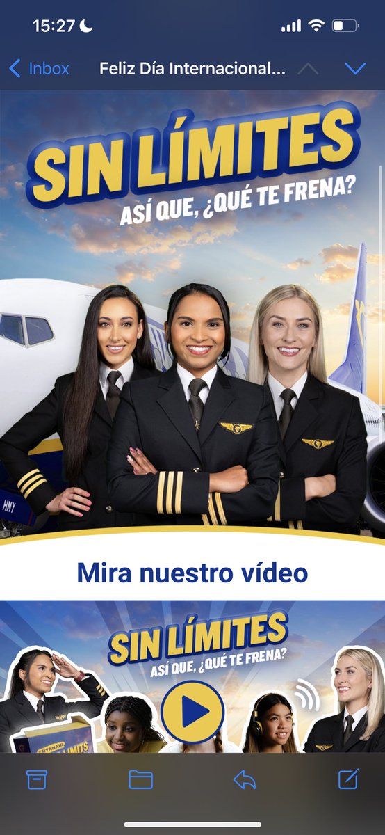 Quien ha recibido esta NL de 
<a href="/Ryanair/">Ryanair</a> . Menuda columpiada. #8MarchWomensDay #8M2023