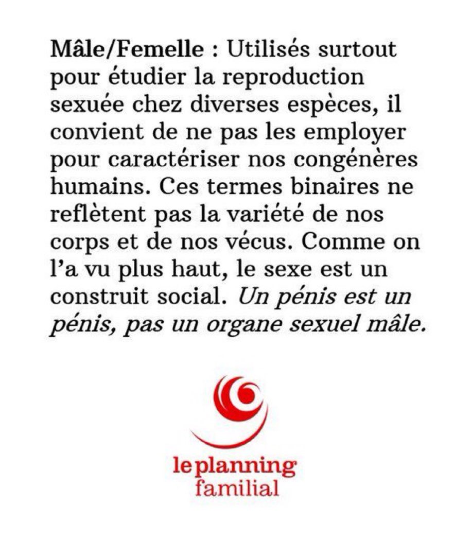 _AgnesMarion's tweet photo. Ceci n’est pas le #Gorafi mais bel et bien le lexique du @leplanning pour promouvoir la transidentité.
Ce même #PlanningFamilial grassement subventionné par nos impôts et qui intervient dans les classes de nos enfants pour les éduquer à la sexualité…
Il est temps que ce scandale cesse !
#ProtegeonsNosEnfants
https://t.co/5lZVltN0p4