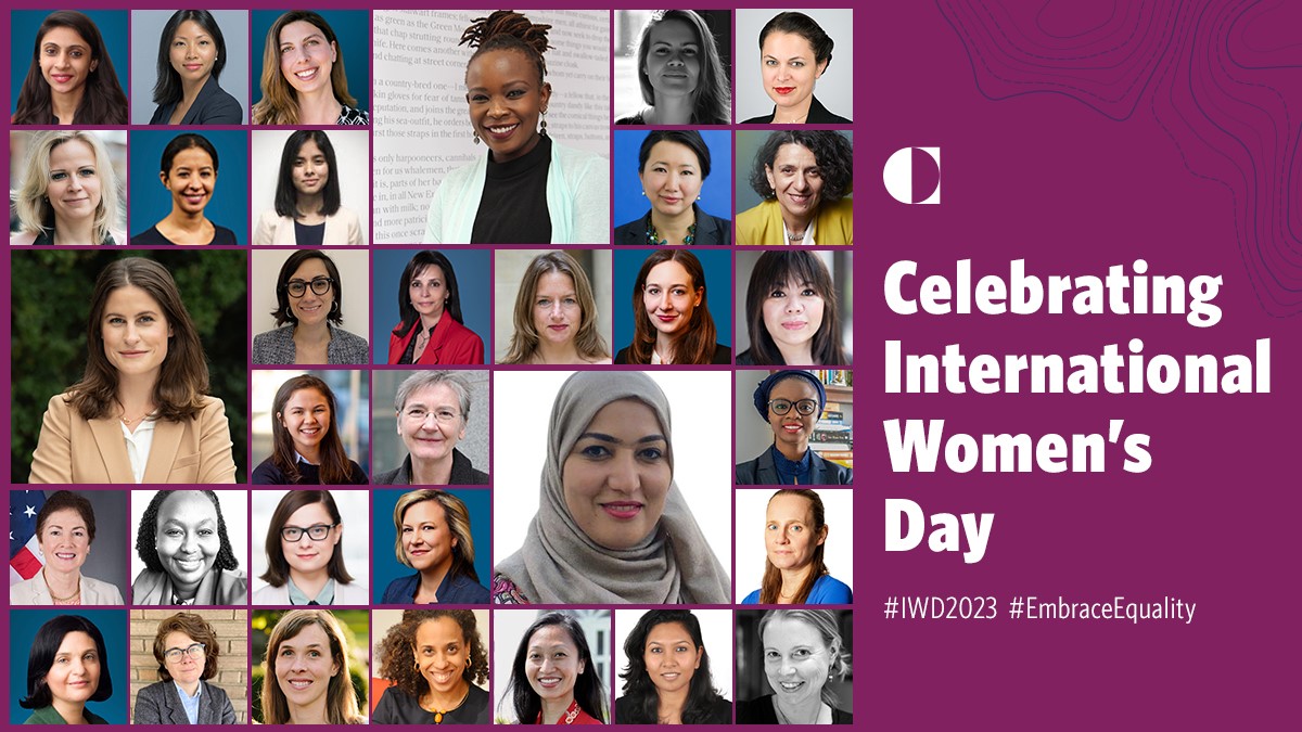 /1 The women of Carnegie are at the forefront of important conversations and research in international affairs.  

On this #InternationalWomensDay, we are highlighting some of their impactful work to promote gender equality and inclusivity in foreign policy♀️👇🧵