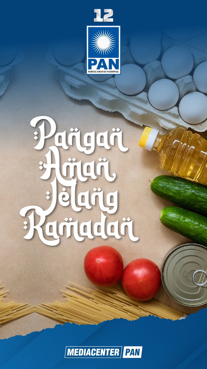 Official_PAN's tweet photo. Menjelang ramadan, Mendag @ZUL_Hasan juga nggak mau kalah gercep dong sama Ibu-ibu. Bedanya Mendag menjamin stok komoditas pangannya, bukan kue atau baju ya Buibu.

Jadi, Ibu-ibu tenang aja, urusan menjamin stok pangan, Mendag Zulhas pegang kendalinya! https://t.co/oZSnOGMLYD