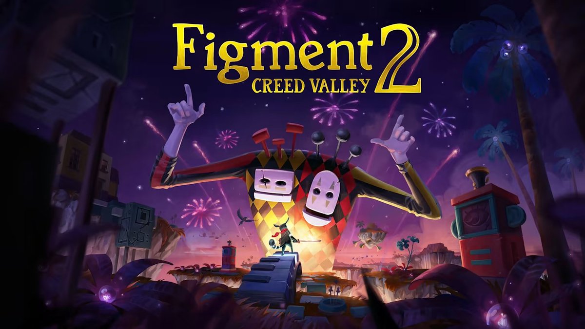 Follow and Retweet for a chance to win 1 of 5 Steam codes for Figment 2: Creed Valley. Giveaway ends in 24 hours (9 AM PT, March 9th)

Game releases tomorrow (March 9th) store.steampowered.com/app/1085220/Fi…