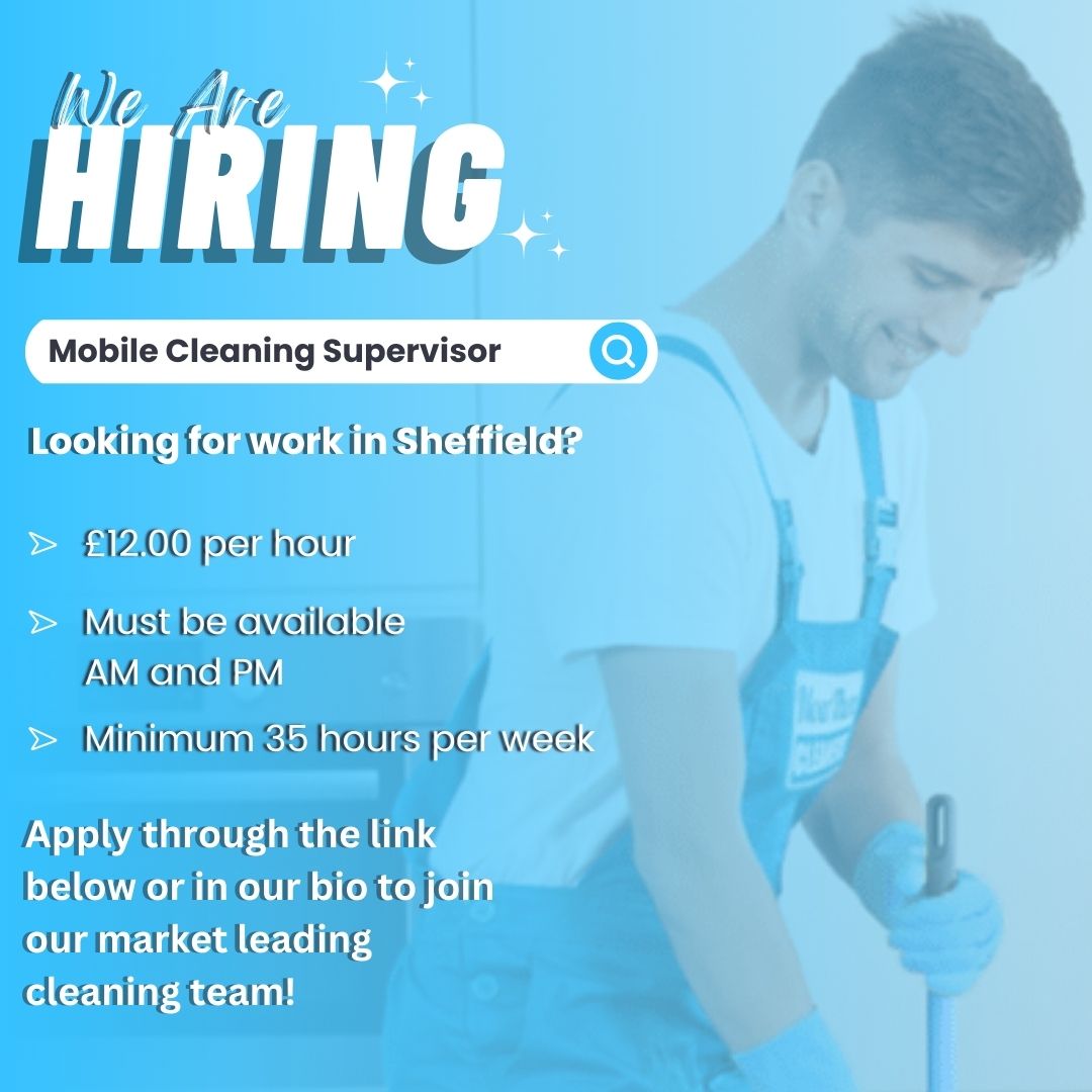 Do you have commercial cleaning experience and a valid UK drivers license? 

Visit the link below or in our bio and fill out our application form!

nowthencleaners.co.uk/mobile-cleaners

#sheffield #nowthencleaners #cleaningcompany #cleaning #cleaningjobs #commercialcleaning #domesticcleaning