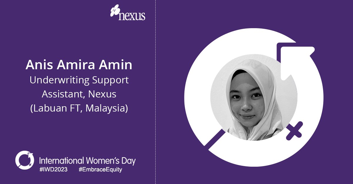 Anis Amira Amin on #IWD2023: 

"I celebrate all women today, whatever their roles in whatever occupation, and look forward to another year of keeping up the momentum from all the good things that have happened for us to date.”