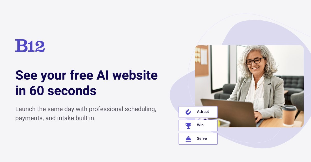 b12's tweet image. Whether you’re establishing a small business or side hustle, B12 wants to help you get it off the ground and serve clients. We’re offering free AI websites you can build in 60 sec and launch today, complete with payments and scheduling.
producthunt.com/posts/b12-free…

#producthunt #ai