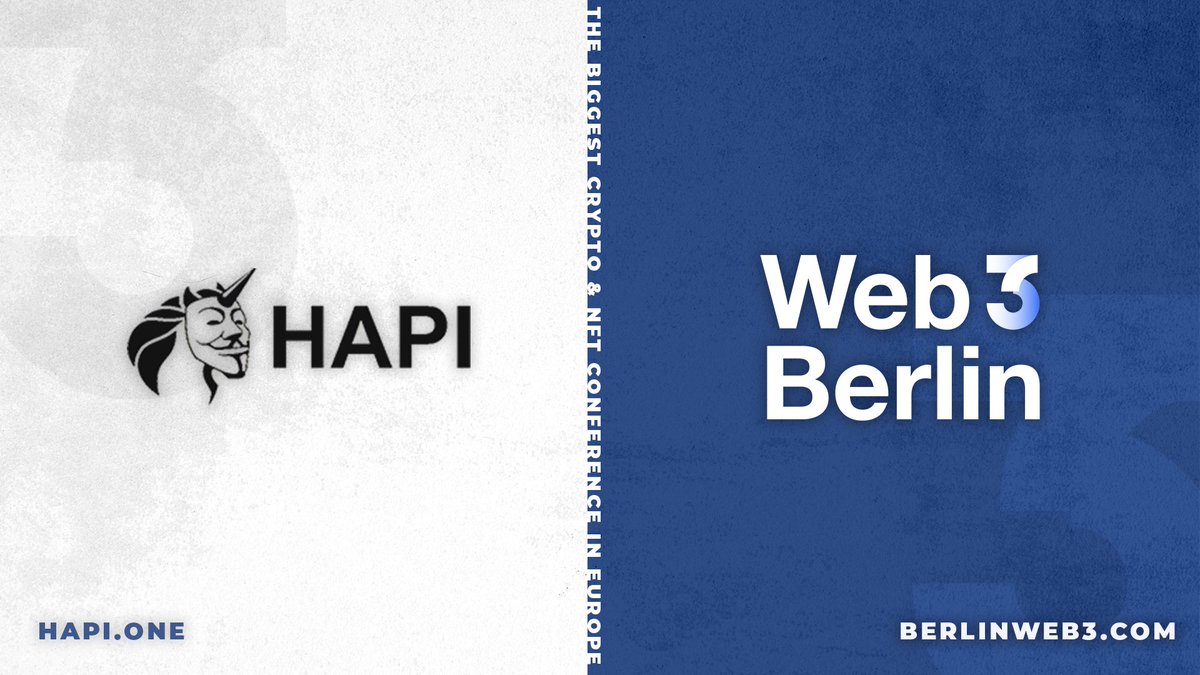 web3globalmedia's tweet image. 🥳 We are delighted to announce our partnership with @i_am_hapi_one 

🧑‍💻 HAPI Protocol&apos;s mission is to develop and implement new cybersecurity standards in the #Web3 industry

🚀 Can&apos;t wait to hear their insights on Web3 Berlin!