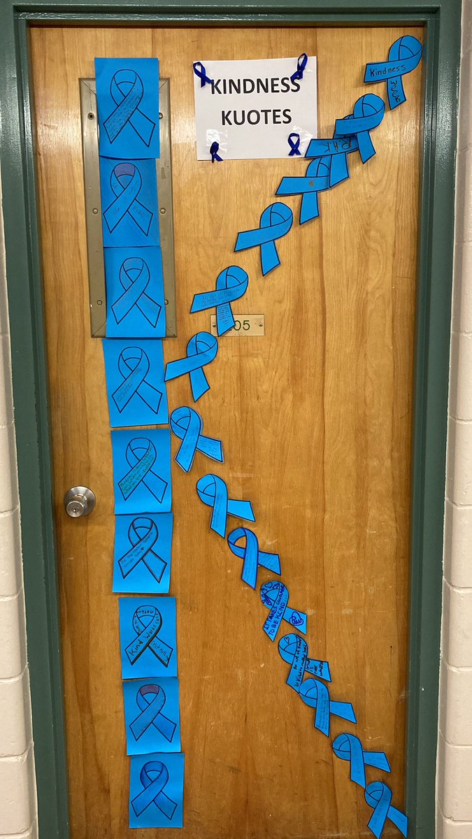 nicholsonccib's tweet photo. RAK Week @nccschool door decorating. Be Kind. #RAK https://t.co/JG6R4WQMmE