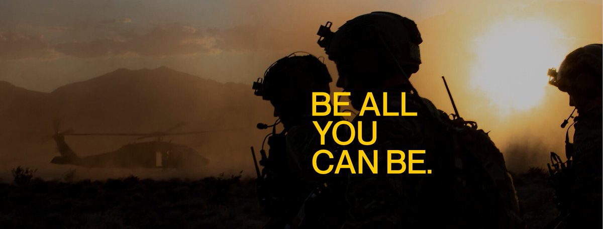 #BeAllYouCanBe #ArmyPossibilities