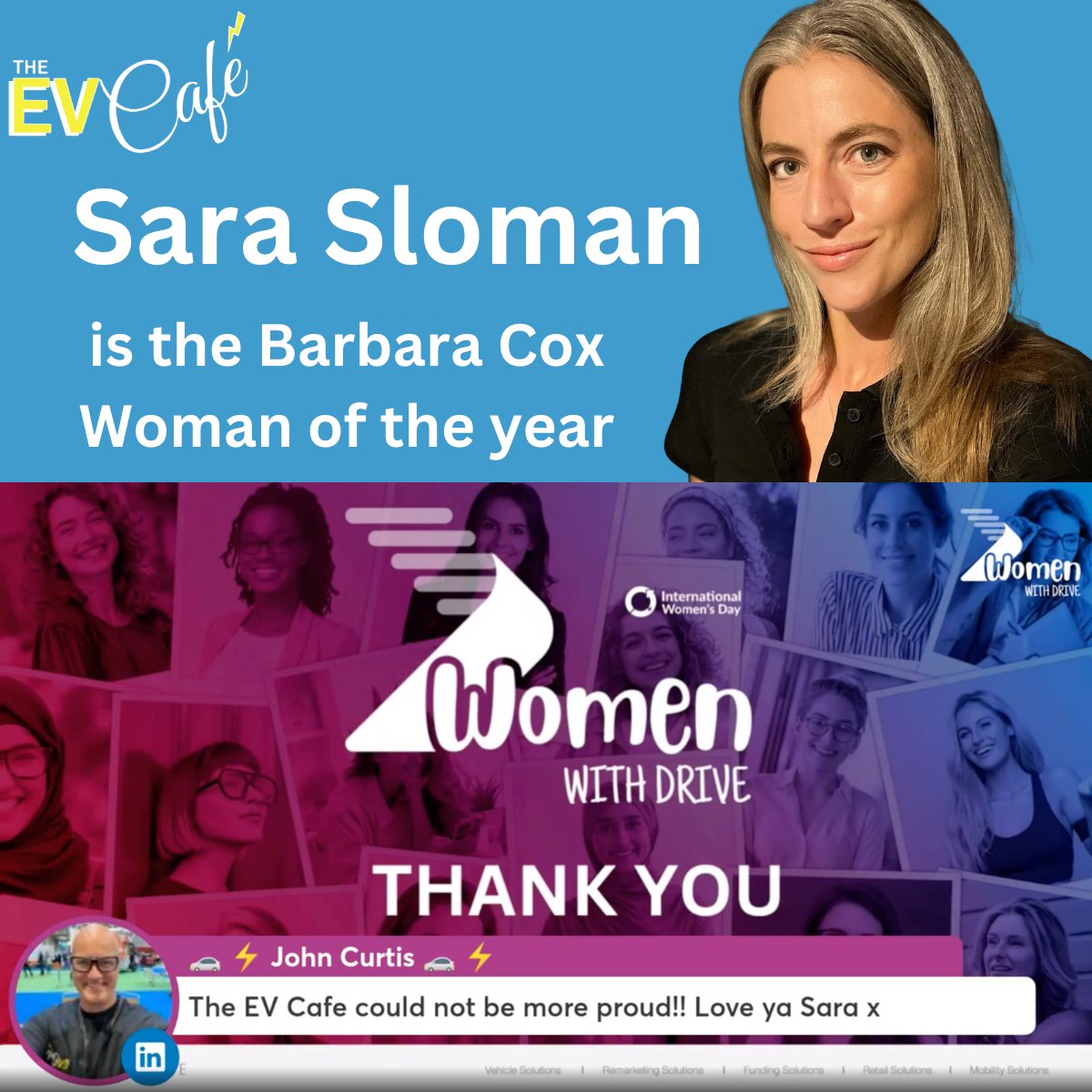 ** SARA IS THE WOMAN OF THE YEAR**

Our Sara Sloman, tireless sustainability advocate and champion of equality has just bee announced as the Barbara Cox Woman of the Year, 2023.

#recognition #effort #funner