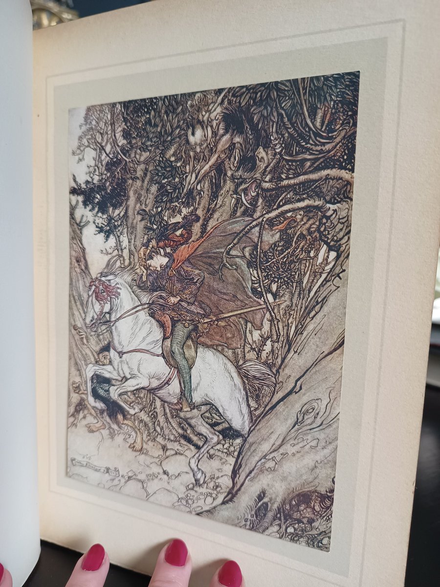 #Undine, Rare 1st edition, 1909! De La Motte Fouque - illustrated by ARTHUR RACKHAM, simply beautiful! #ArthurRackham