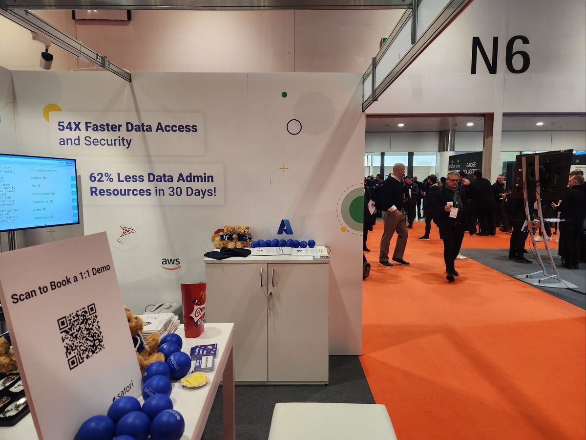 SatoriCyber's tweet image. Our #DataExperts are waiting for you at #BigDataAIWorld booth B2010 to talk about your #DataSecurity, #Security policies, #AccessControl, and more!

@BigDataWorld_ #BDAIW23 #TechShowLondon
