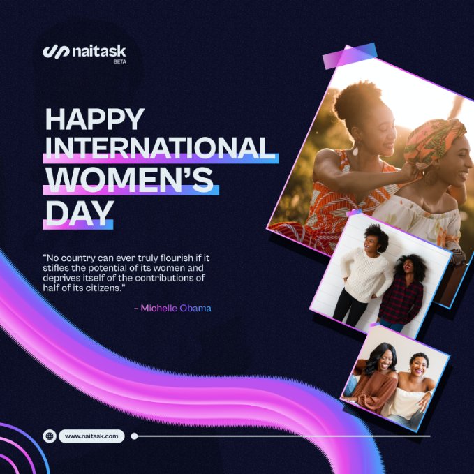 naitaskco's tweet photo. Women✊!
.
#wednesdaythought #wednesdayafternoon #latepost #HappyWomensDay_2023  #HappyInternationalWomensDay2023 #naitaskco https://t.co/GlQ5o5ZStY
