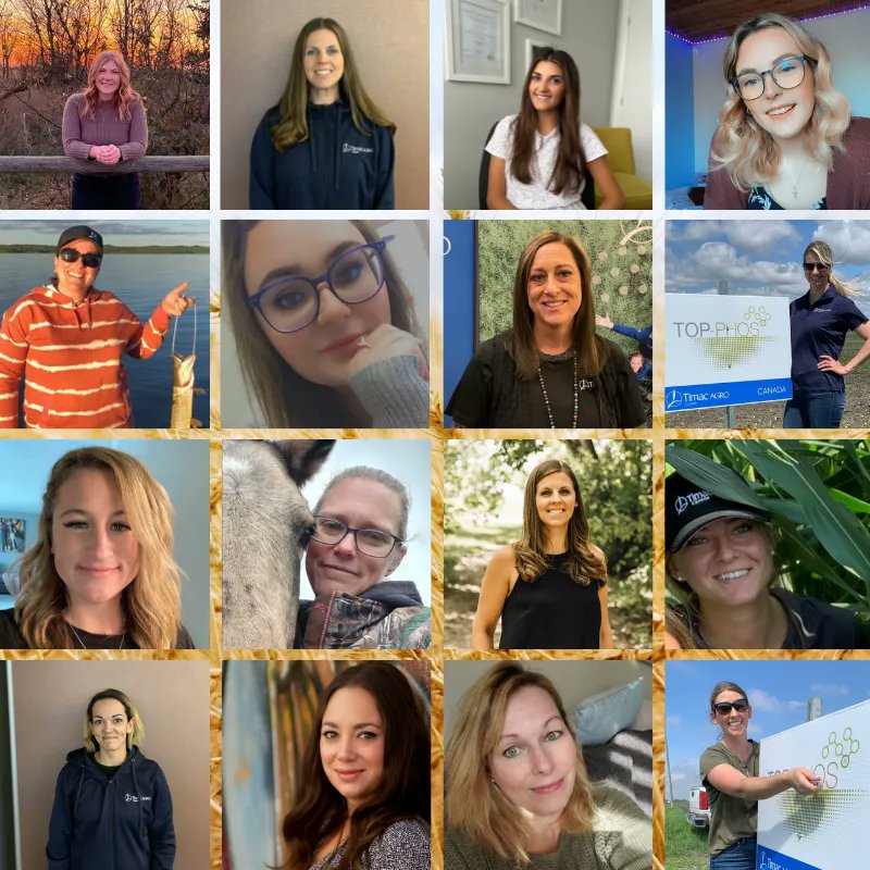 Happy International Women's Day! 👩

All of the great things we do at Timac Agro wouldn't be possible without the amazing women that we have on our team. Thank-you to the 16 in this photo and the many more that we have across Canada!

ca.TimacAgro.com