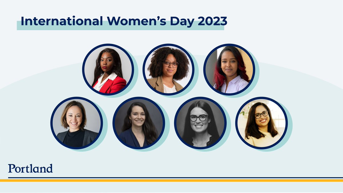 PortlandComms's tweet photo. Happy International Women’s Day! 

At Portland we are proud to have a business made up of fantastic women. 

This IWD, we spoke to women across our offices to find out more about what #IWD2023 means to them.

#EmbraceEquity https://t.co/AQy4MUfeQj