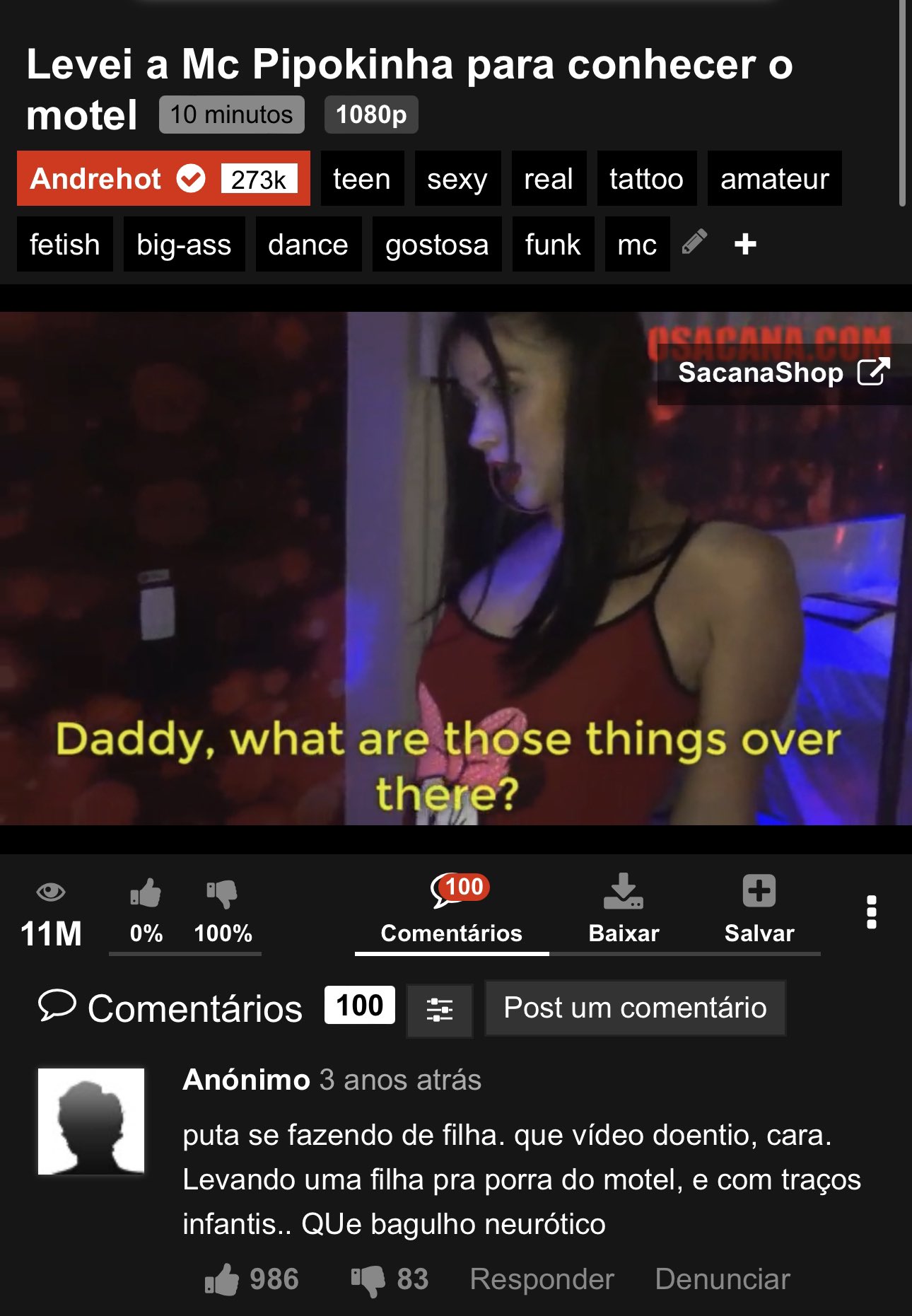 Levi Kaique Ferreira on X: Uma seguidora me mandou e eu custei a  acreditar, até que fui ver. Em site de pornografia tem vídeos da MC  Pipokinha sexualizando ao extremo trejeitos infantis (