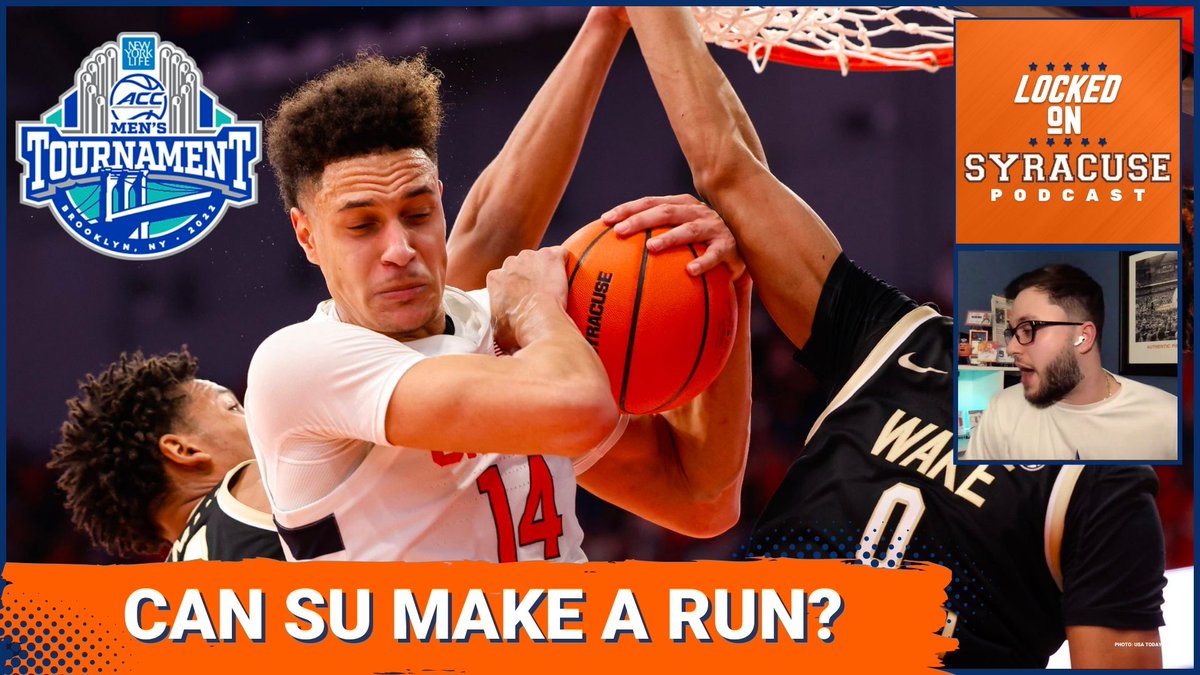 It is tournament time for SU Basketball as the Orange square off with Wake Forest for the second straight game. @OValentine14 is joined by an old friend as @matt_bonaparte joins the pod to talk all things Cuse and the ACC Tournament. CHECK IT OUT: linktr.ee/LockedOnSyracu…