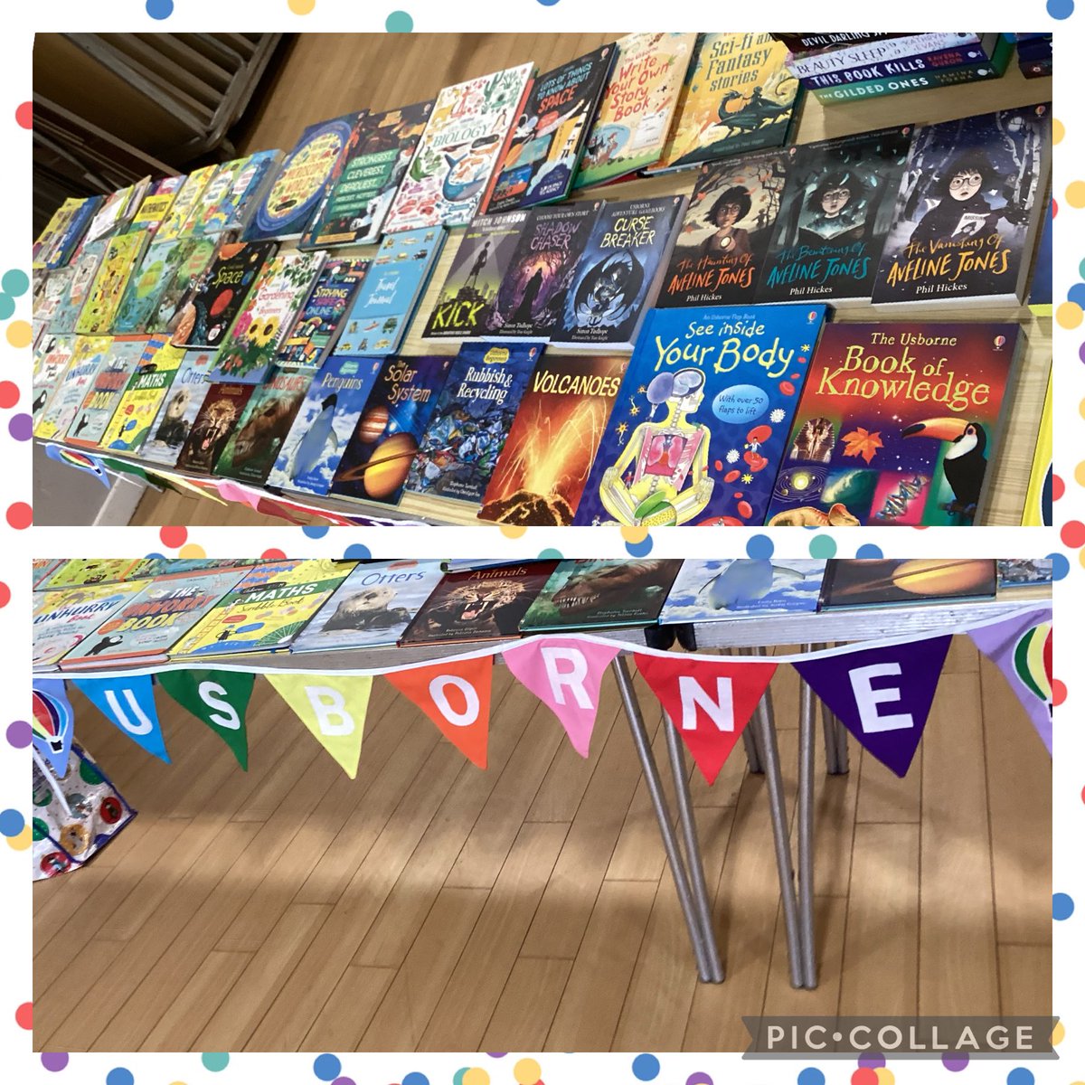 castlechurchps's tweet photo. The book fair is on today and tomorrow in the school hall, the £1 vouchers can be used towards a book. https://t.co/FPoFN1CYDT