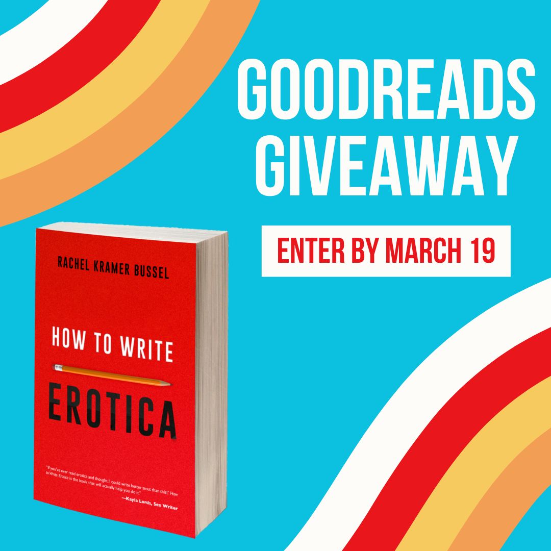 Attention #erotica #readers &amp; #writers! <a href="/raquelita/">@rachelkramerbussel on Threads and Bluesky</a> is hosting 2 #Goodreads #giveaways! Enter to win a copy of #HowToWriteErotica or <a href="/BWEoftheyear/">Best Women's Erotica of the Year</a> Vol. 8!

BWE 8: bit.ly/3ZvZU5T
HTWE: bit.ly/3mCW10x