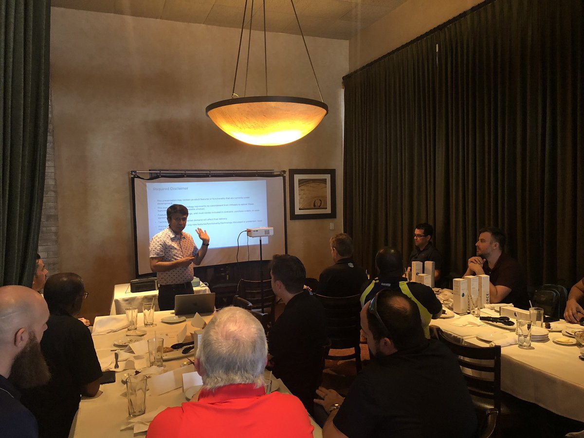 fgesino's tweet image. Huge success kicking off the 1st in-person @VMwareCXS TAM Customer Roundtable since 2019! @VMware @vExpert @pmancuso @monro_martz @kausum @vmwarensx #vmwaretam #onevmware @algrandville #floridainfebruary