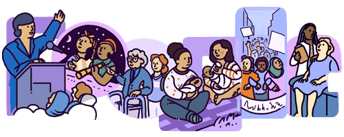 googlemexico's tweet photo. 💜Mujeres apoyando a mujeres💜

El #GoogleDoodle del #8M busca honrar el apoyo entre mujeres. Porque la unión hace la fuerza. 💪

Conoce todas las historias detrás del Doodle: https://t.co/1QUq9LMdf2 https://t.co/vimJXjL910