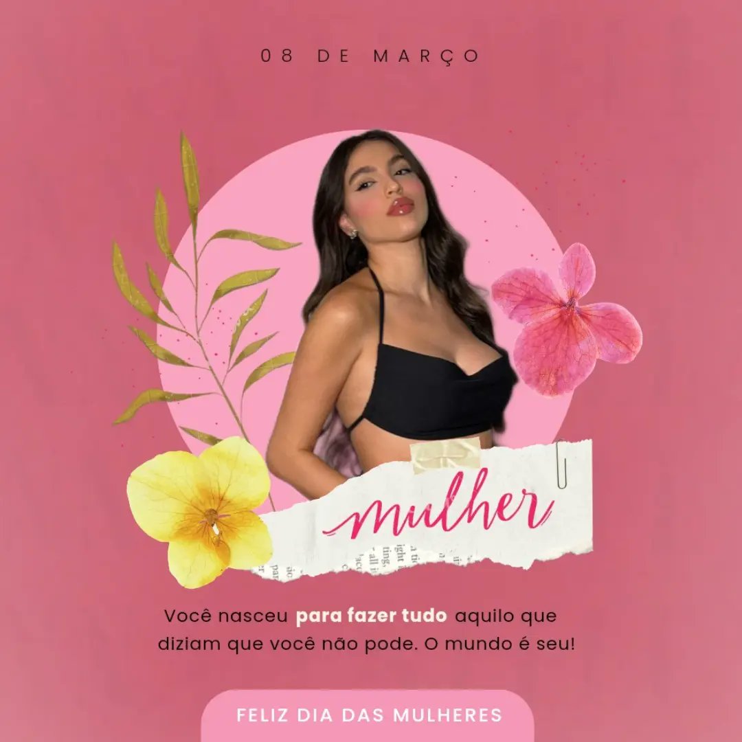 Nós da equipe Anna Estrella Source desejamos um feliz dia das mulheres para todas as mulheres, em especial as Estrellinhas que nos seguem e a nossa mami, Anna Estrella! Nunca se esqueçam o quanto vocês são fortes e incríveis. 💫💕