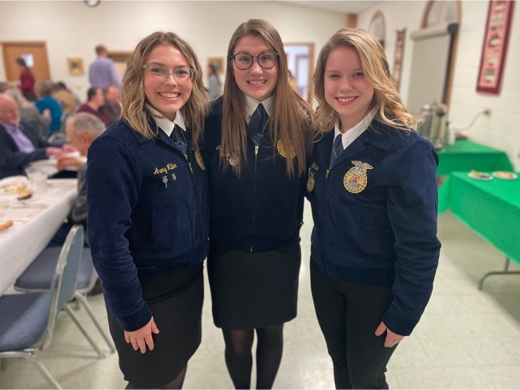 Madison FFA members spoke to the Greenwood County Cattleman at their spring meeting about the ag building project.