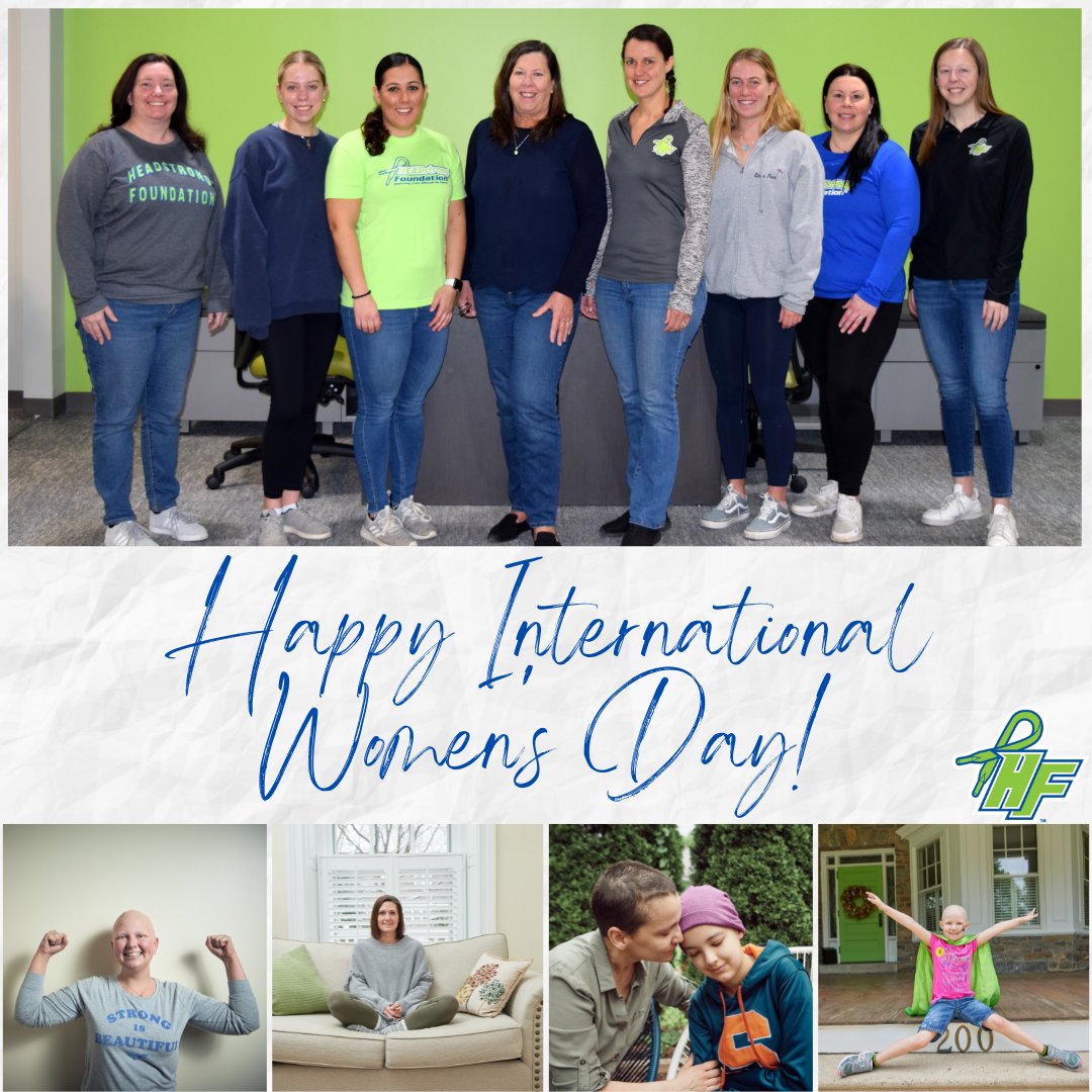 HEADstrongFnd's tweet photo. On this International Women's Day we celebrate the women of HEADstrong, all they do for the foundation, and all those that we have assisted in their fight! https://t.co/eqvXjBnnXs