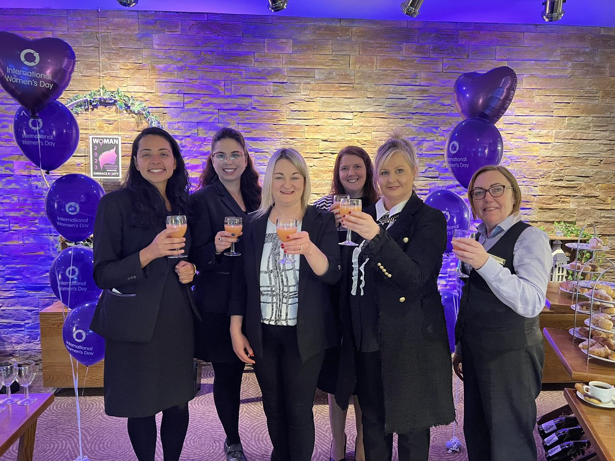 TheBrehon's tweet photo. We celebrated the incredible women in our organisation with an Afternoon Tea party in the Brehon Mezzanine to highlight #EmbraceEquity and to celebrate International Women’s Day. Thank you to you all for all that you do! 💜 https://t.co/D1un3YlBcO