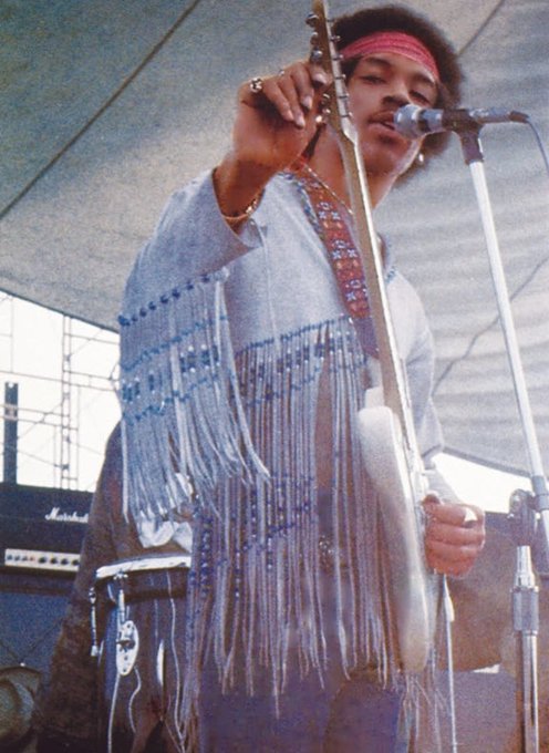 Jimi Hendrix, 1969. Photo by Barry Z. Levine.